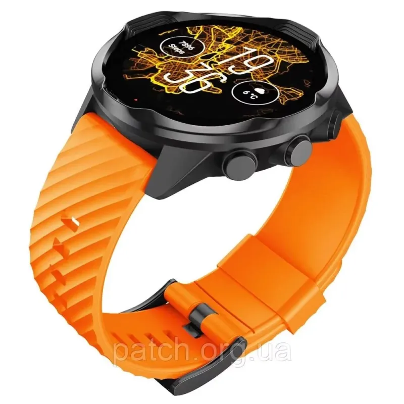 Ремінець для Suunto 7 / 9 / Spartan hr Baro / Spartan hr / 9 Baro / D5 / Traverse та ін. Жовтогарячий