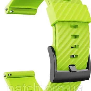 Ремінець для Suunto 7 / 9 / Spartan hr Baro / Spartan hr / 9 Baro / D5 / Traverse та ін. Салатовий
