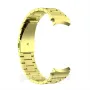 Браслет із неіржавкої сталі для Samsung Galaxy Watch 4 40 mm / Classic 42 mm / 44 mm / Classic 46m Золото