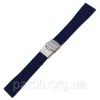 Силіконовий м'який змінний ремінець для годинника, із системою швидкої заміни, 22 мм Синій