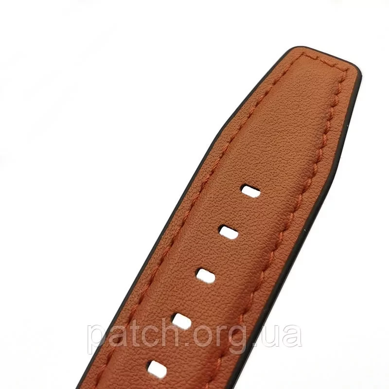 Силіконовий м'який змінний ремінець для годинника, із системою швидкої заміни, 22 мм Темно-коричневий