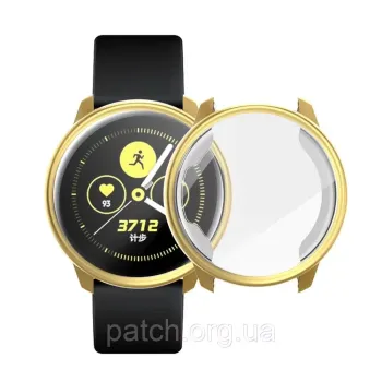 Захисний чохол для Samsung Galaxy Watch Active глянсовий Золото