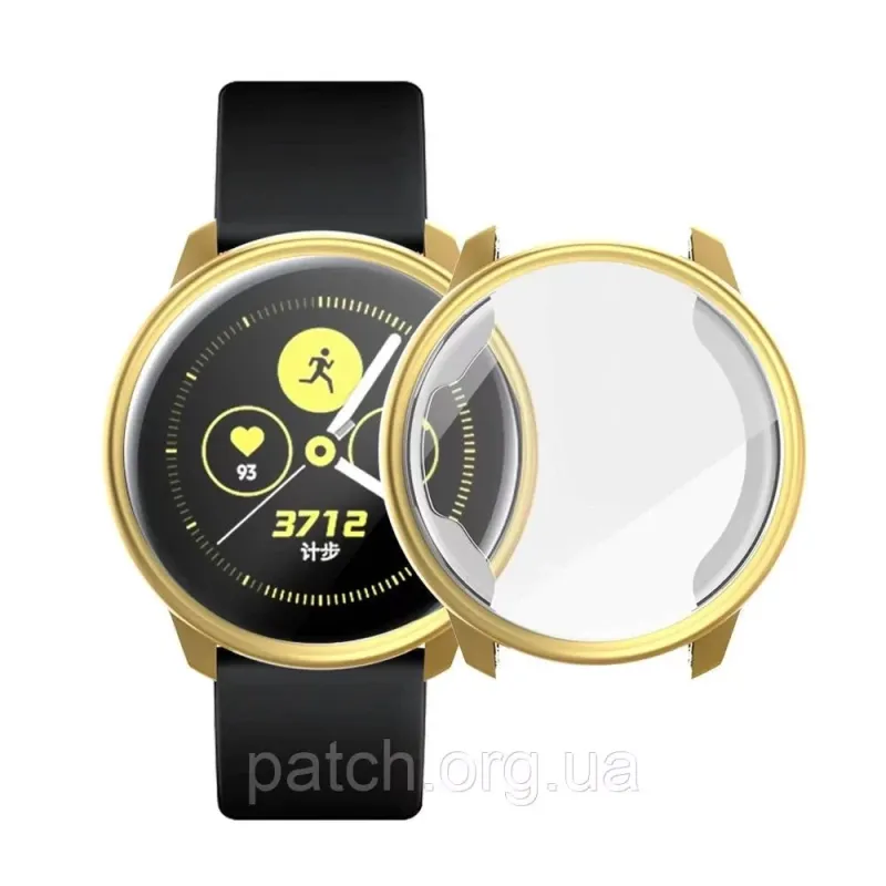 Захисний чохол для Samsung Galaxy Watch Active глянсовий Золото