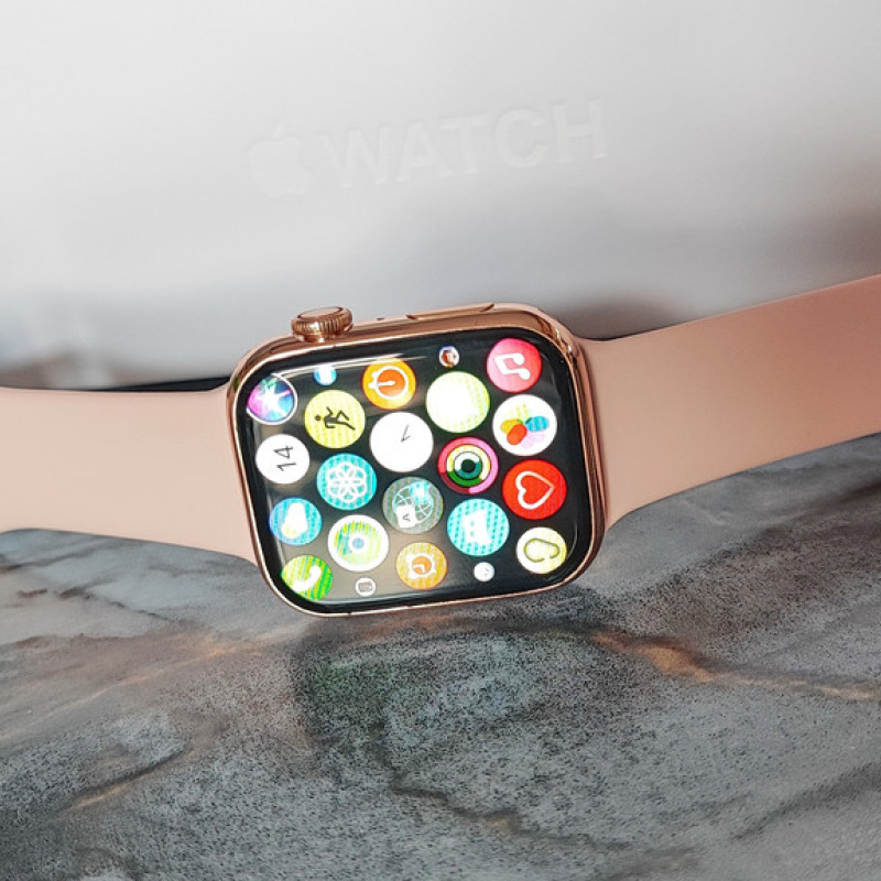 Smart Watch 8 FULL 45 mm в оригінальній коробці Apple! Найкращі Епл Вотч Золотий