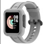 Силіконовий ремінець із чохлом для Xiaomi Mi Watch Lite/Redmi Watch Сірий