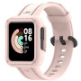 Силіконовий ремінець із чохлом для Xiaomi Mi Watch 2 Lite / Redmi Watch 2 Рожевий