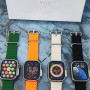 Розумний смарт-годинник Smart Watch HW8 Ultra Max 49 mm. Смарт-годинник з магнітною зарядкою і функцією дзвінка. Чорний