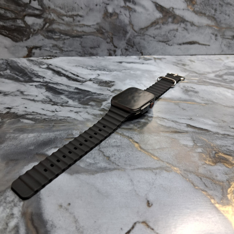 Cмарт-годинник Smart Watch GS8 Ultra 45mm. З функцією дзвінка. Чорний