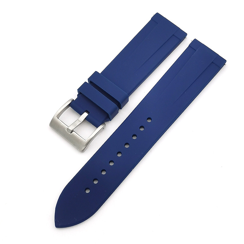 Силіконовий ремінець для Samsung Galaxy Watch 4 40 mm / Classic 42 mm / 44 mm / Classic 46 mm / Watch 5 / Active Синій