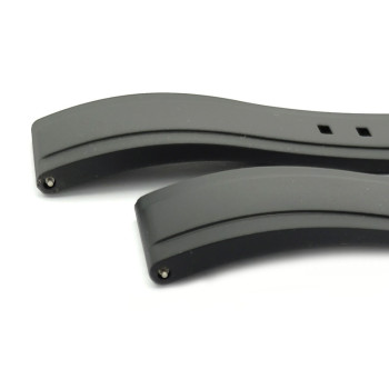 Силіконовий м'який змінний ремінець для годинника, із системою швидкої заміни, 20 мм