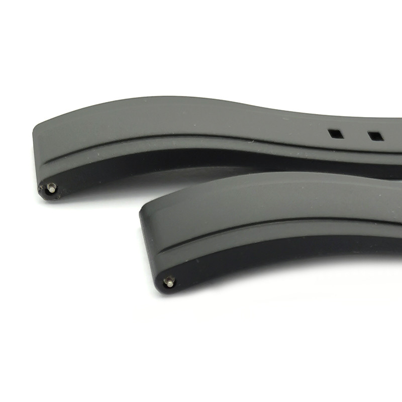 Силіконовий м'який змінний ремінець для годинника, із системою швидкої заміни, 22 мм Жовтий