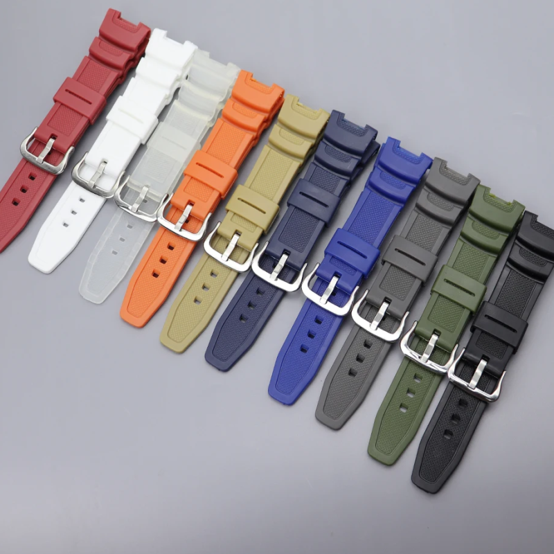 Ремінець для годинника Casio SGW-100 / SGW-200 Синій