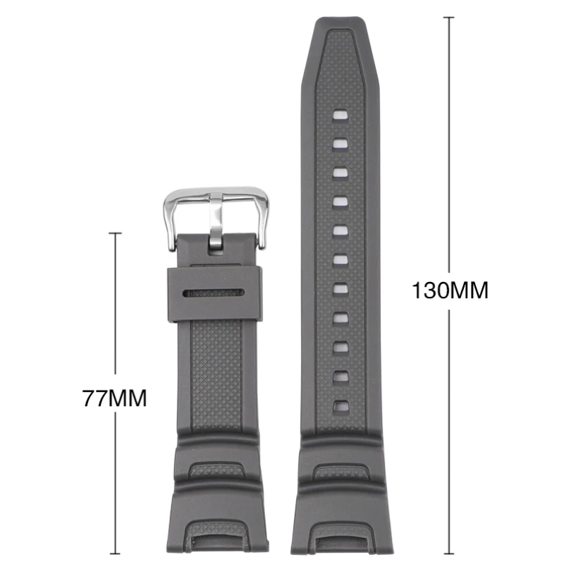 Ремінець для годинника Casio SGW-100 / SGW-200 Сірий
