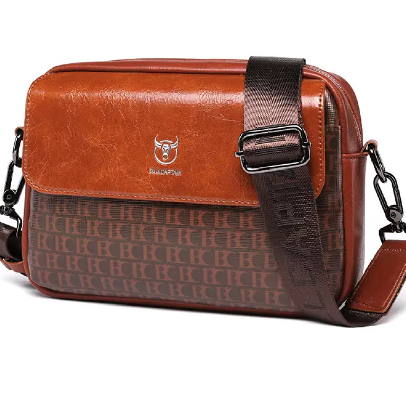 Чоловіча та жіночка сумка з люксової екошкіри