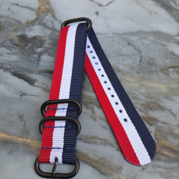 Тканинний універсальний ремінець 22 мм Комбінований