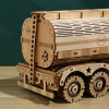 Декоративна дерев'яна іграшка-пазл 3D  "Вантажівка" велика