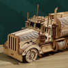 Декоративна дерев'яна іграшка-пазл 3D  "Вантажівка" маленька