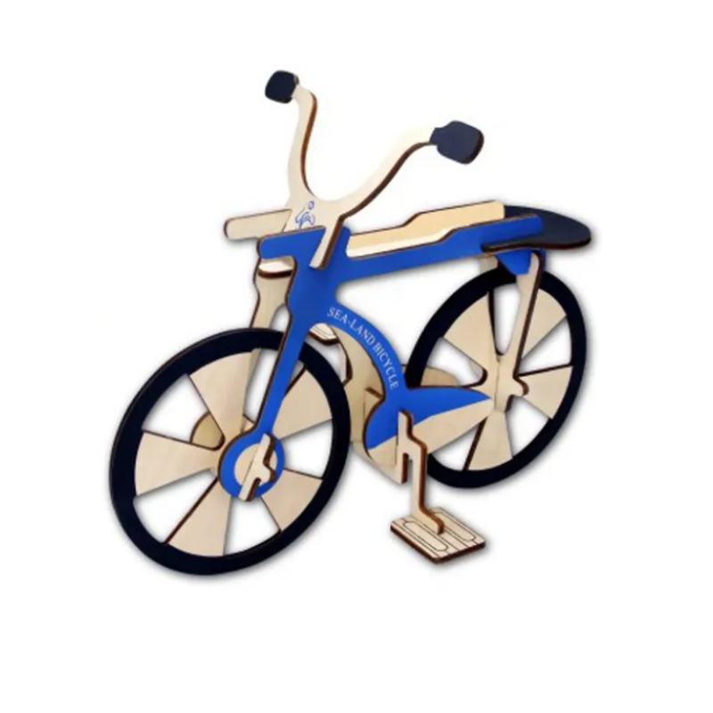 Декоративна дерев'яна іграшка-пазл   "Велосипед"