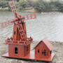 Декоративна дерев'яна іграшка-пазл 3D  " Млин"