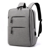 Крутий рюкзак з USB  роз'ємом для заряджання Сірий