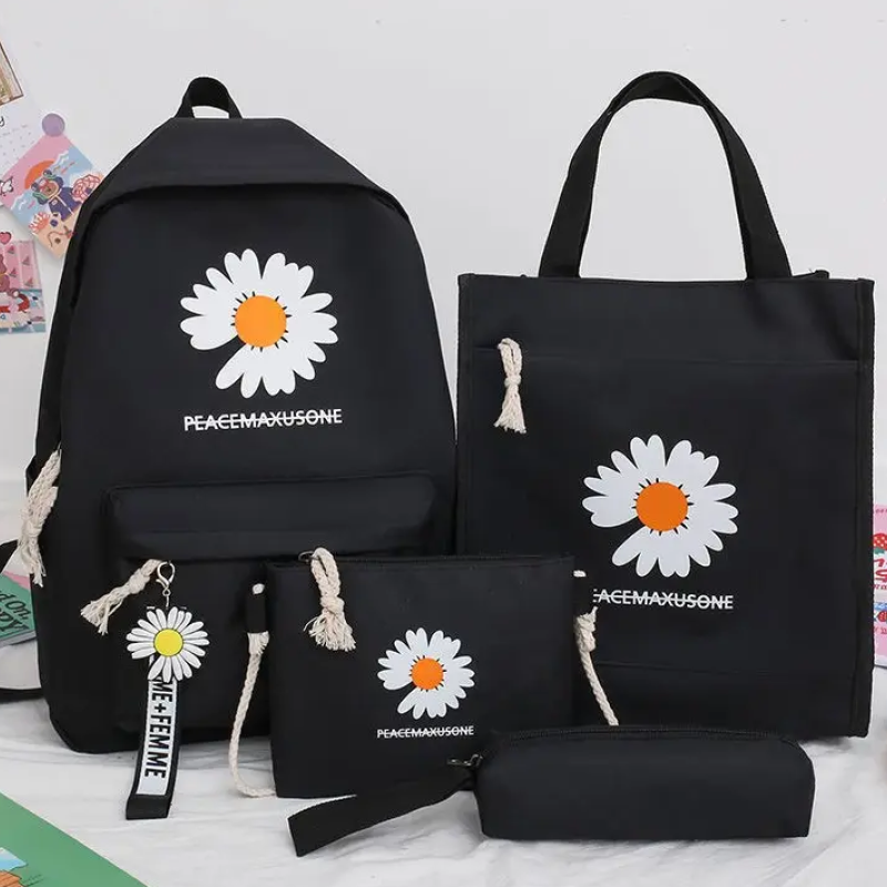 Рюкзак жіночий 4в1 Чорний