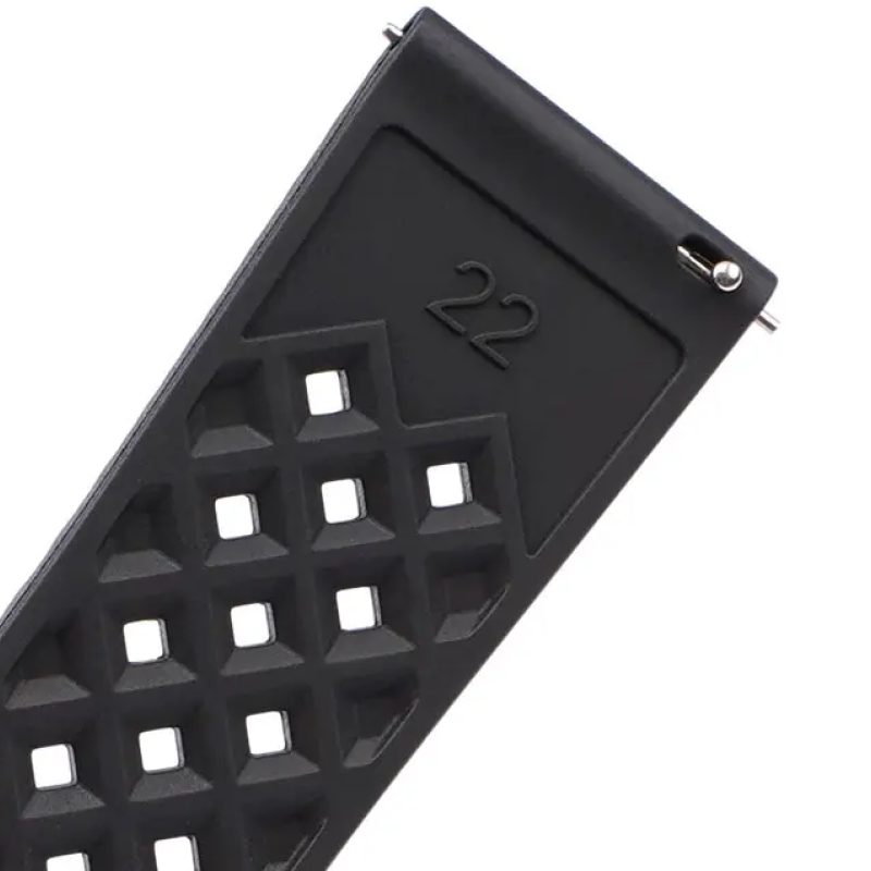 Сіліконовий ремішок для годин преміум-класу, 22 мм