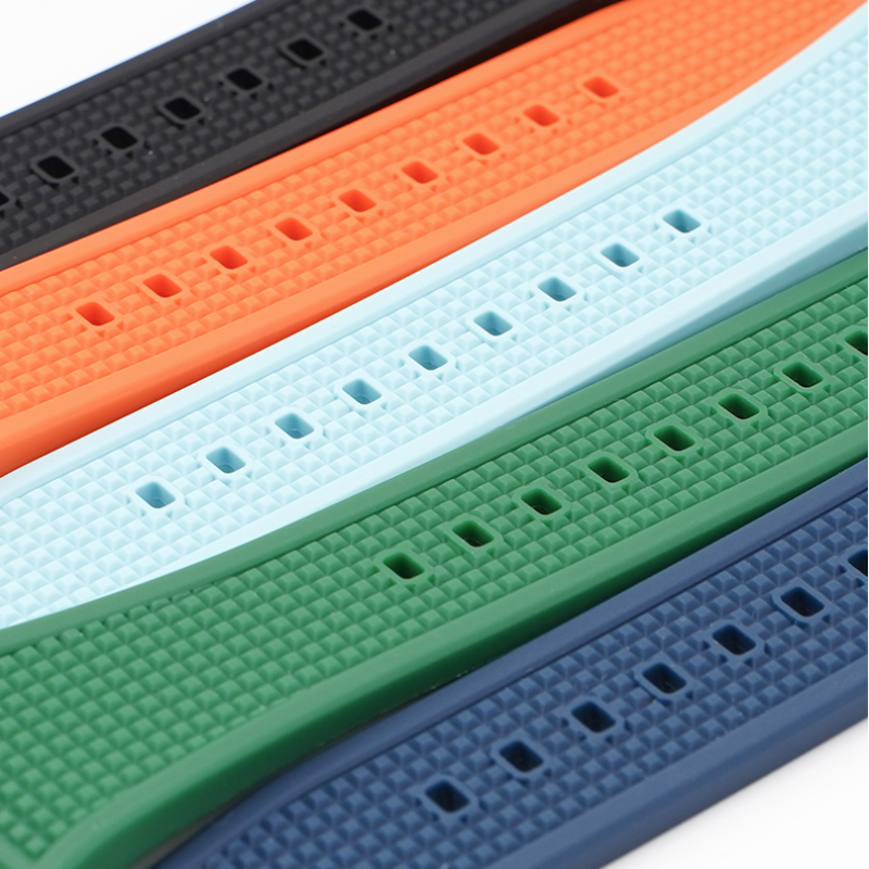 Силіконовий ремінець для годинника Tissot PRX Білий