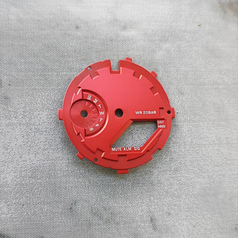 Шкала, циферблат, кільце для Casio G-SHOCK GA-2100 / GA-2110 Червоний