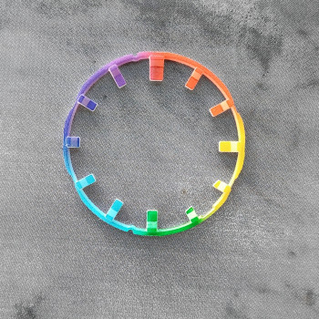 Шкала, циферблат, кільце для Casio G-SHOCK GA-2100 / GA-2110 Шкала. Різнобарвний