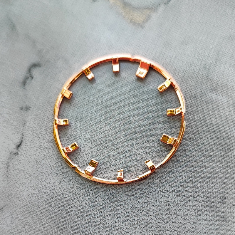 Шкала, циферблат, кільце для Casio G-SHOCK GA-2100 / GA-2110 Шкала. Рожеве золото