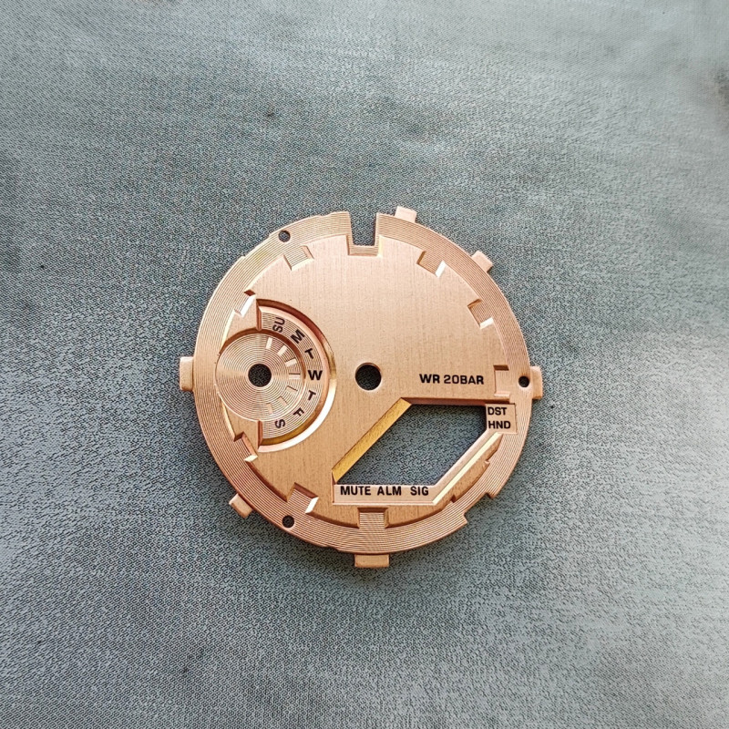 Шкала, циферблат, кільце для Casio G-SHOCK GA-2100 / GA-2110 Циферблат. Рожеве золото