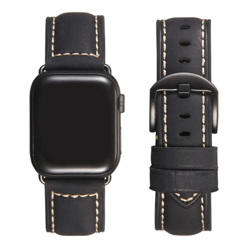 Змінний шкіряний ремінець для Apple Watch 38 / 40 / 41 / 42 / 44 / 45 / 49 мм