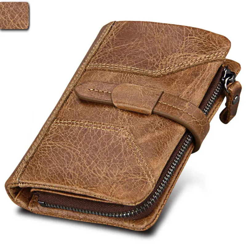 Шкіряний гаманець із натуральної шкіри