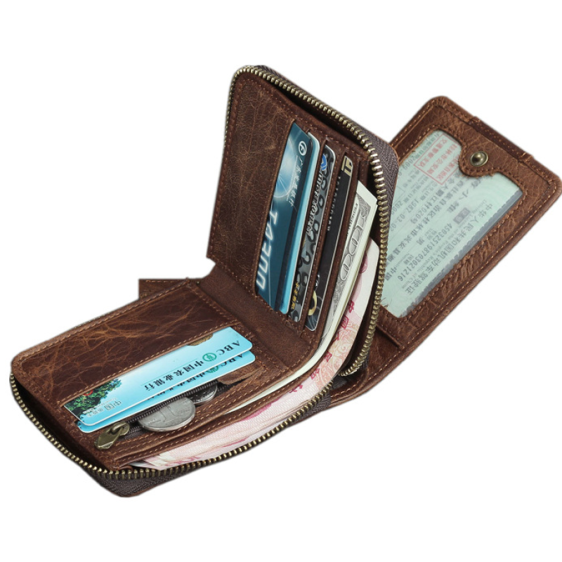 Чоловічий гаманець із натуральної шкіри