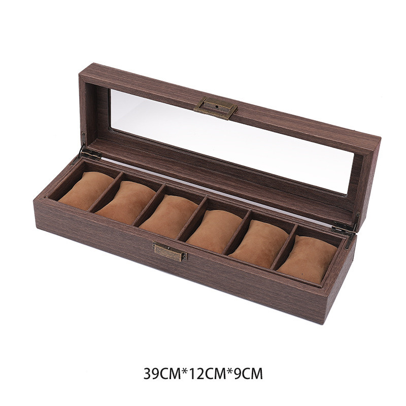 Скринька для зберігання годинників, на 6 відділень