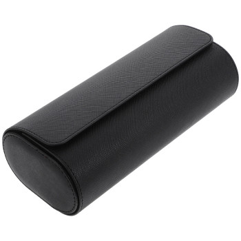 Бокс, скринька, футляр для годинника на 3 відділення. Чорний