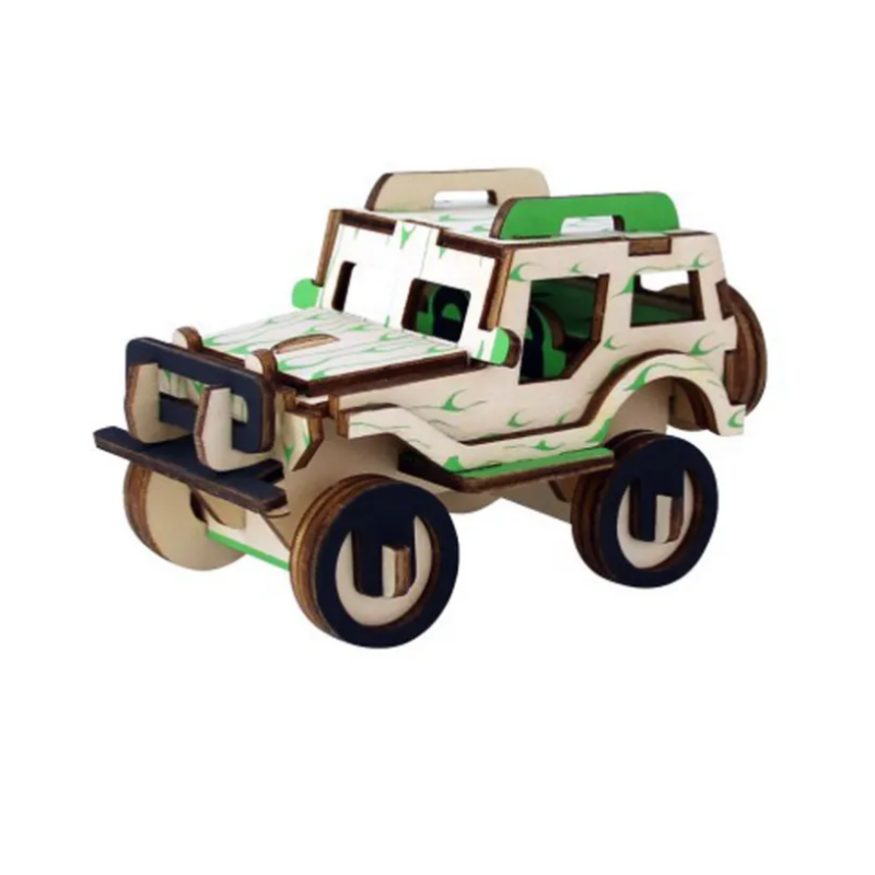 Набір 3Д пазлів "Машинки" 4 шт