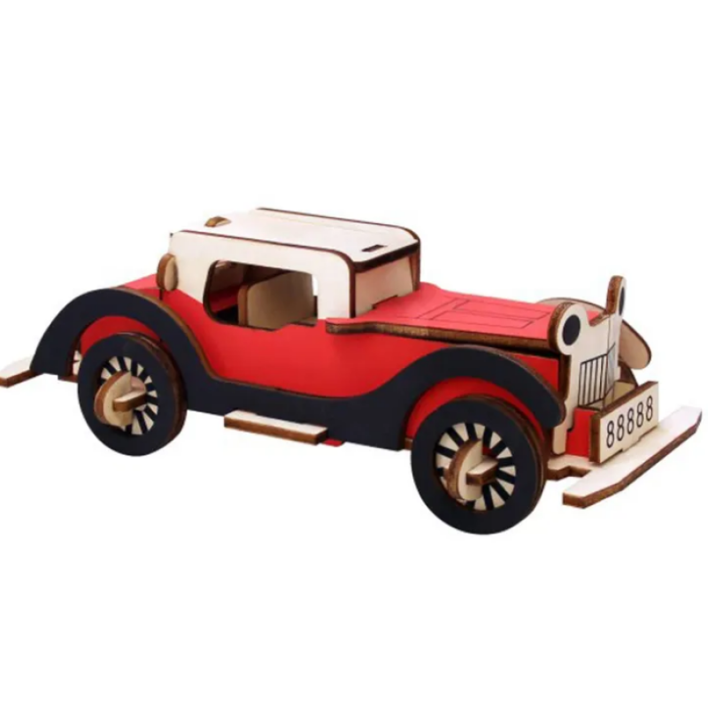 Набір 3Д пазлів "Машинки" 4 шт