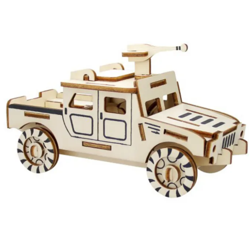 Набір 3Д пазлів "Машинки" 4 шт