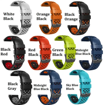 Силіконовий ремінець для Samsung Galaxy Watch 3 45m / Gear S3 Frontier / Galaxy Watch 46 мм та ін.