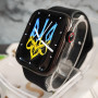 Розумний смарт годинник Smart Watch GS8 Pro Max 45mm смарт-годинник з українською мовою та функцією дзвінка Чорний глянець
