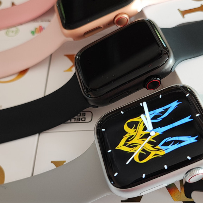 Розумний смарт годинник Smart Watch GS8 Pro Max 45mm смарт-годинник з українською мовою та функцією дзвінка Рожевий матовий