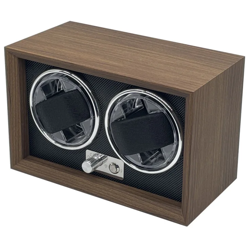 Скринька для підзаводу годинника віндер. З підсвічуванням. Тайммувер