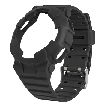 Casio ремінець + безель (рант) для G-SHOCK GA-100 / GA-110 / GA-120 / GD-100 / GD-100 / GD-120/ GAX-100/GLS-100 Матовий