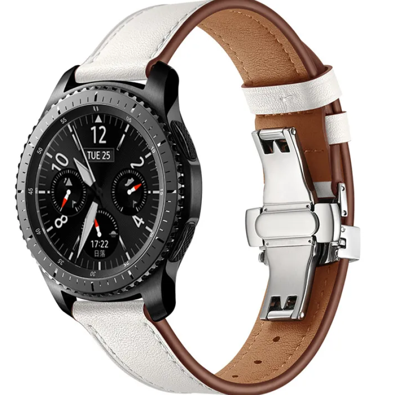 Шкіряний ремінець  Samsung Galaxy Watch 3 45mm / Gear S3 Frontier / Galaxy Watch 46 мм і д.