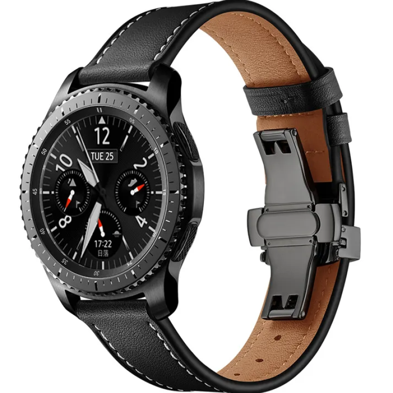 Шкіряний ремінець для Huami Amazfit Stratos / Amazfit Pace / GTR 47 MM / GTR 2 /  2e / Amazfit GTR 3