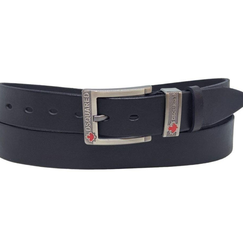Чоловічий шкіряний ремінь DSQUARED