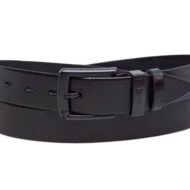 Чоловічий шкіряний ремінь Lacoste