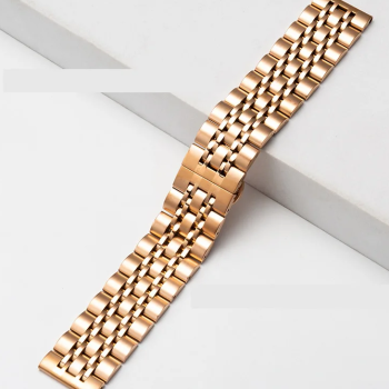 Литий браслет для смарт-годинника Samsung Watch 3 45 мм / Gear S3 / Galaxy Watch 46 мм та ін. Рожеве золото