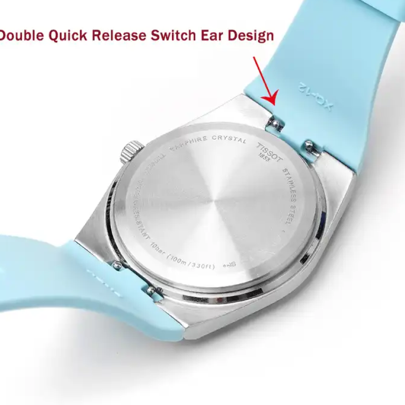 Силіконовий ремінець для годинника Tissot PRX